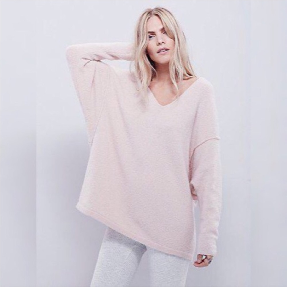 Free People Softly Vee sweater.
